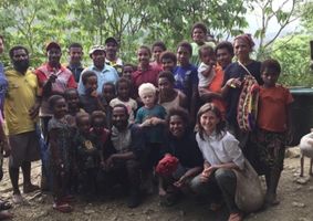 Conservation Authors and Locals posing together
