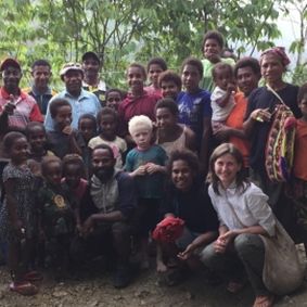 Conservation Authors and Locals posing together