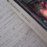 Manuscript and published novel Cradle Song