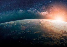 The earth from space