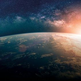 The earth from space