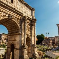 Picture of the Imperial Forum in Rome, Italy