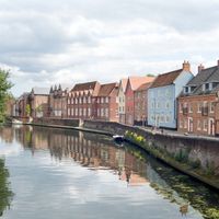 Row of house in Norwich