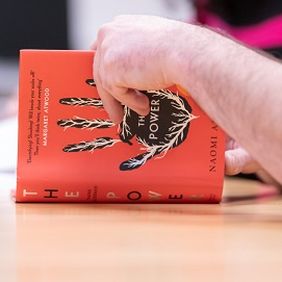 The Power by Naomi Alderman Book cover - student opening