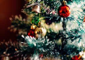 Christmas tree baubles
