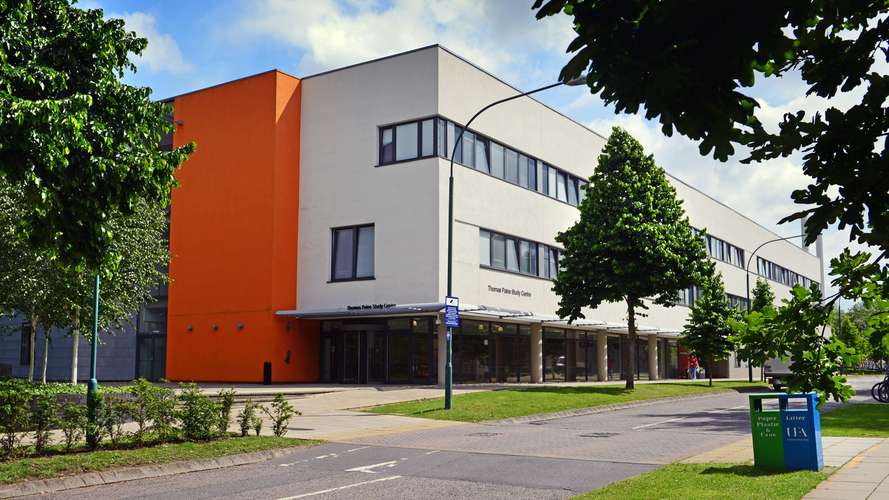 View of Thomas Paine Study Centre