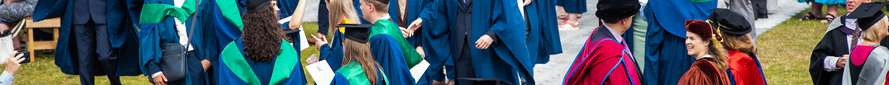 Students at graduation