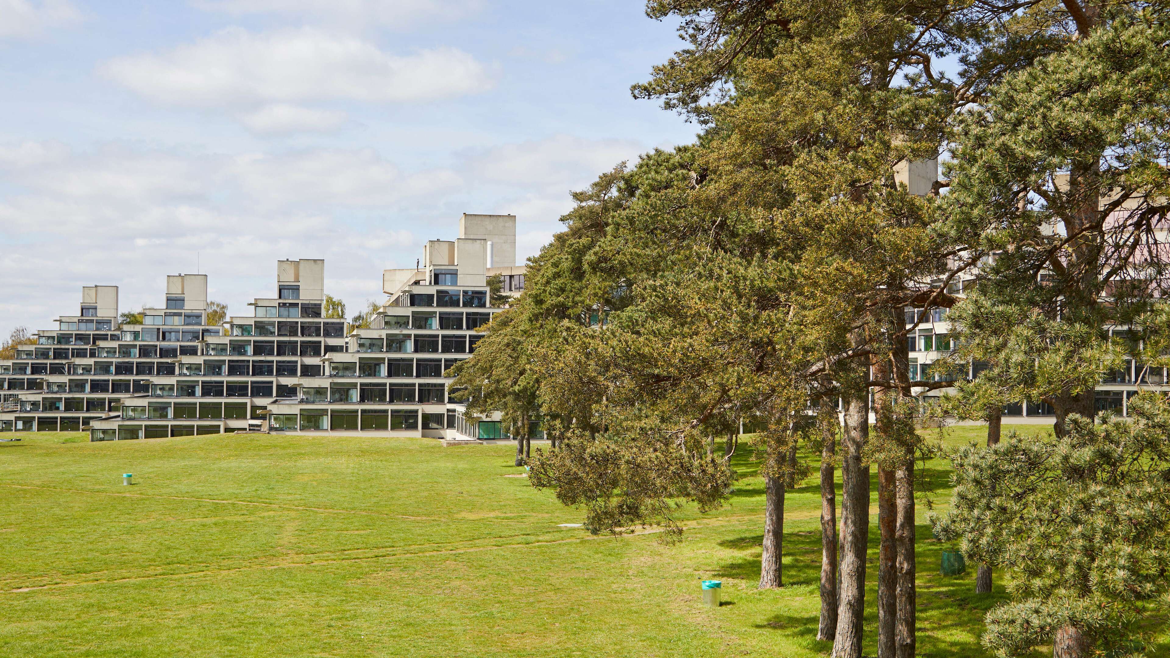 External view of the Ziggurats accommodation