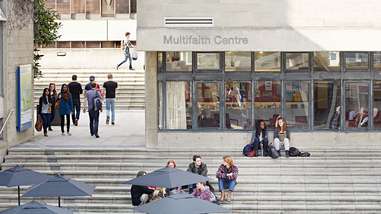 View of the Multifaith Centre from the Square