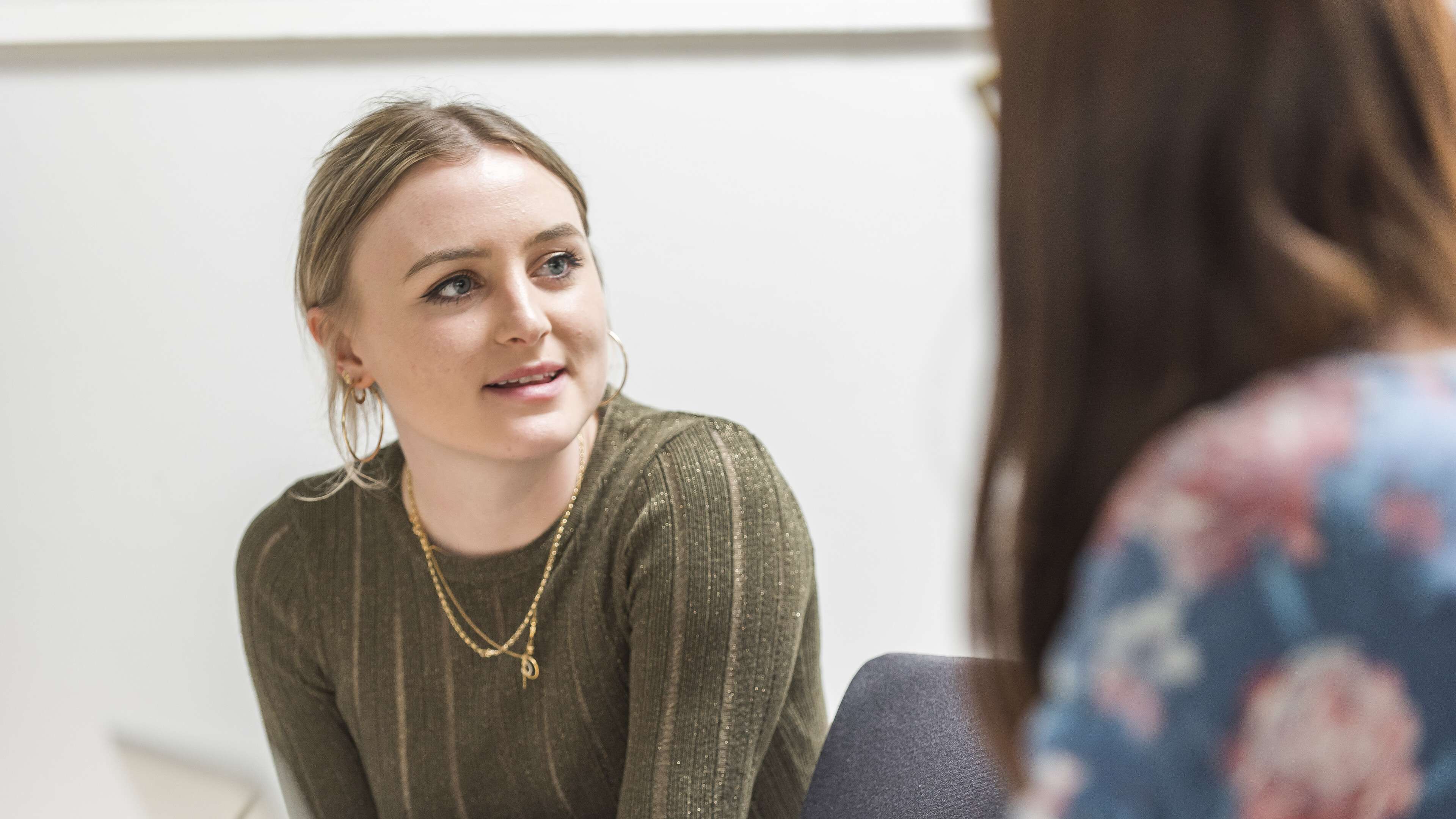 Philosophy students in a seminar