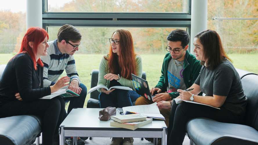 Mature students collaborative working