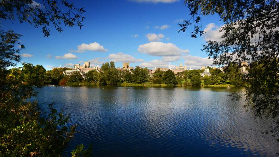 View of the Broad at UEA