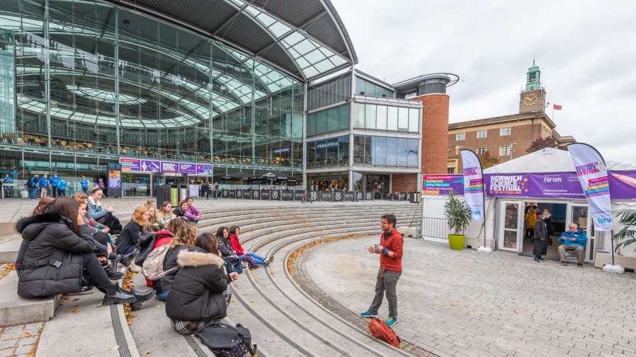 Norwich Science Festival 2021 in the Forum