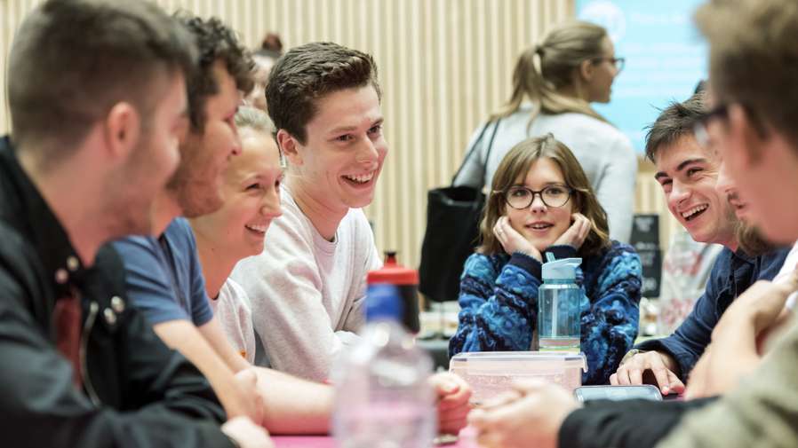 Students in the Hive