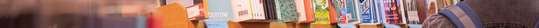 Literature, Drama and Creative Writing student in bookshop 2018