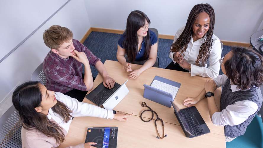 Group of students