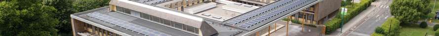 Aerial view of The Enterprise Centre, UEA