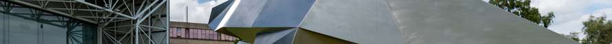Picture of sculpture outside Sainsbury's Centre
