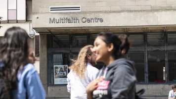 Students outside multifaith centre