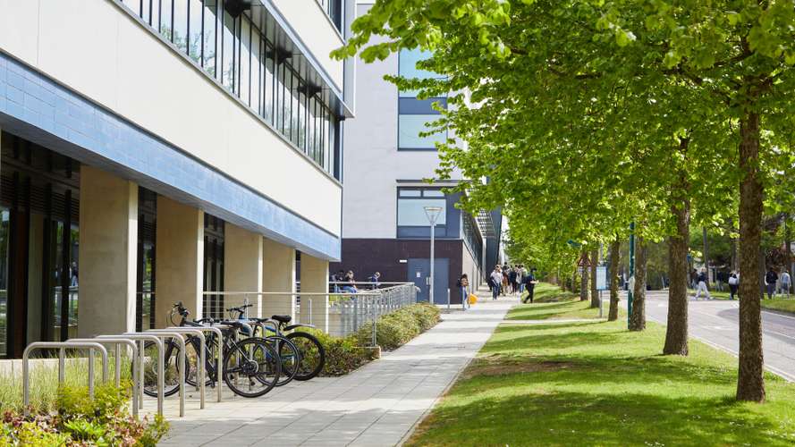 External view of New Science Building on UEA Campus