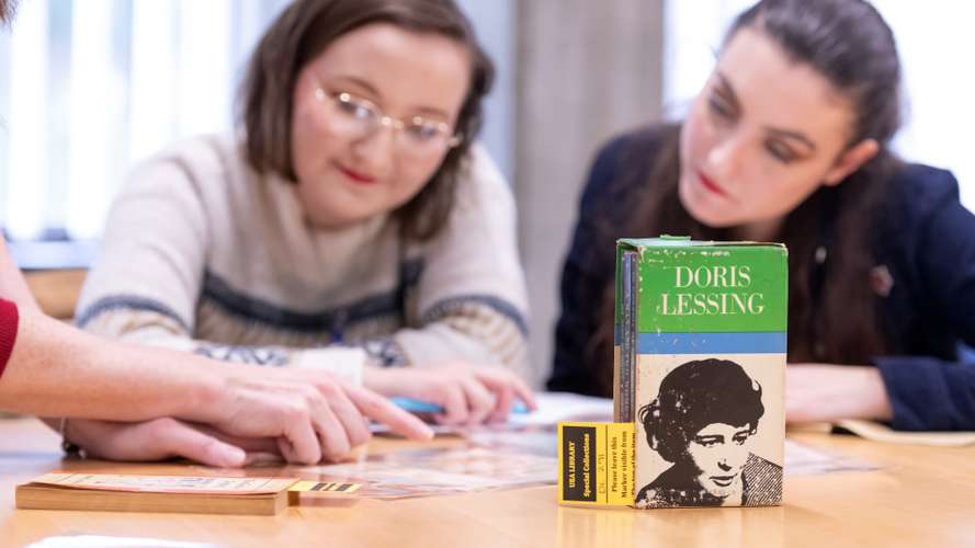 Literature, Drama and Creative Writing Students 2018Literature, Drama and Creative Writing Students 2018 in the Archives and Special Collections