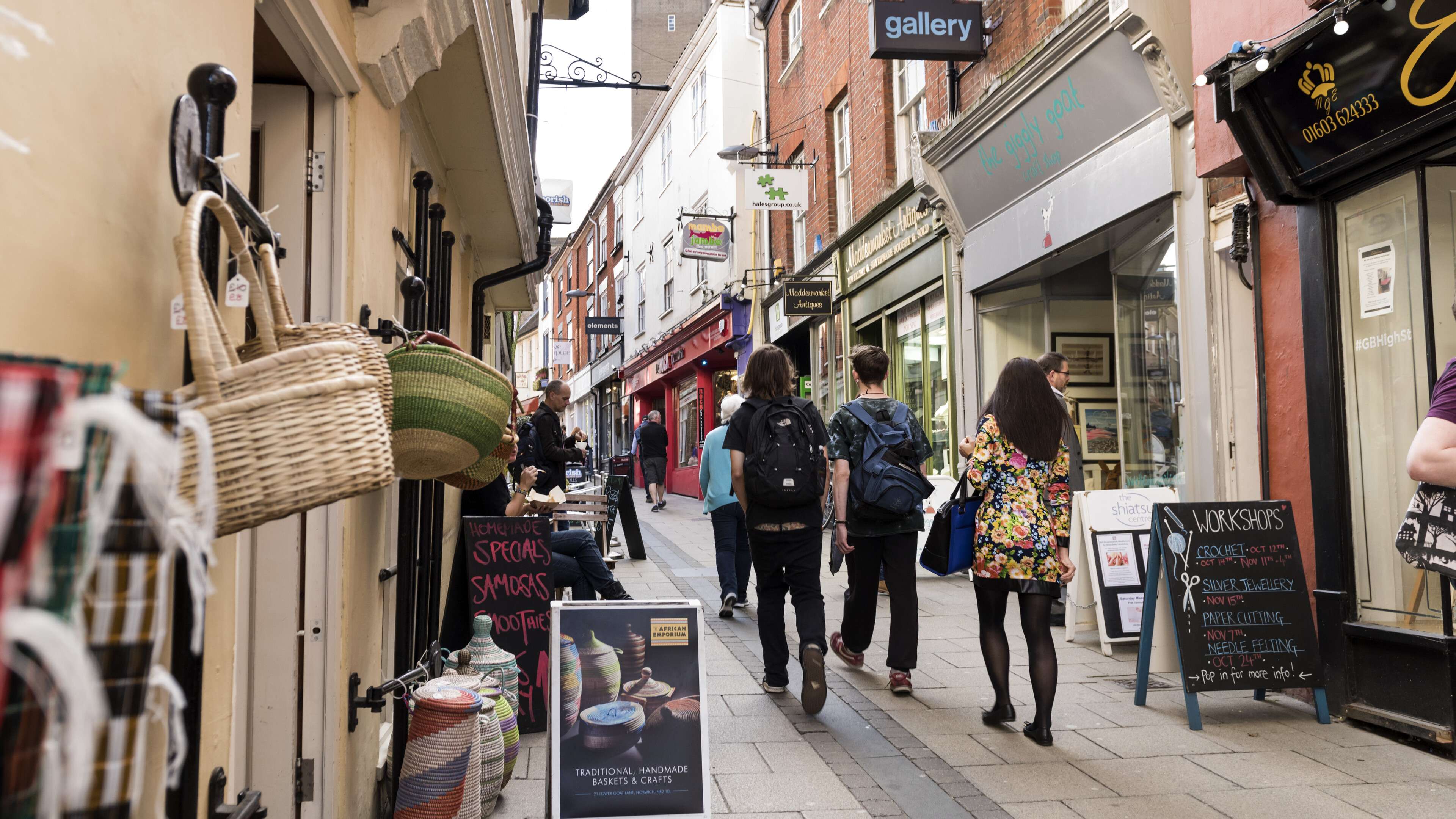 Images of Norwich City Centre Lanes