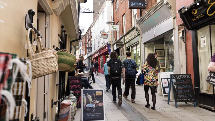 Images of Norwich City Centre Lanes