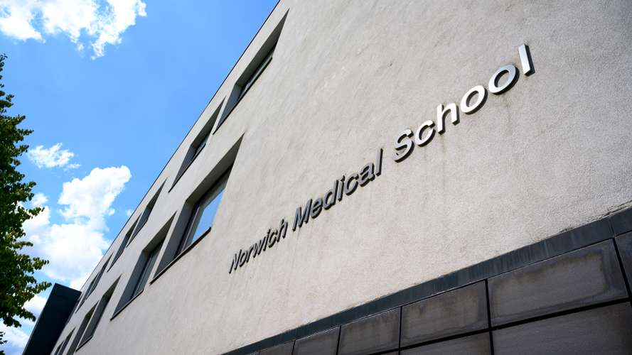 Norwich Medical School building at UEA