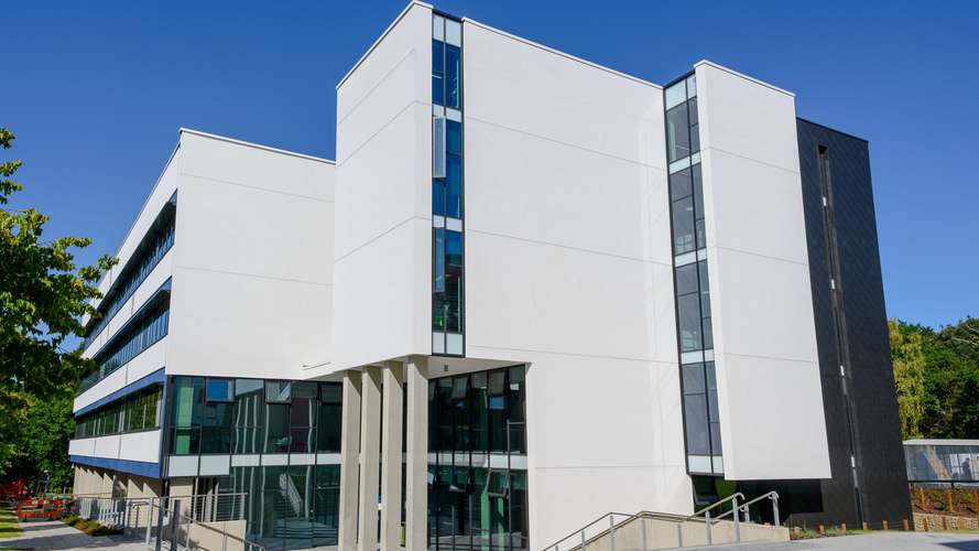 The New Science Building houses the Faculty of Science at UEA.