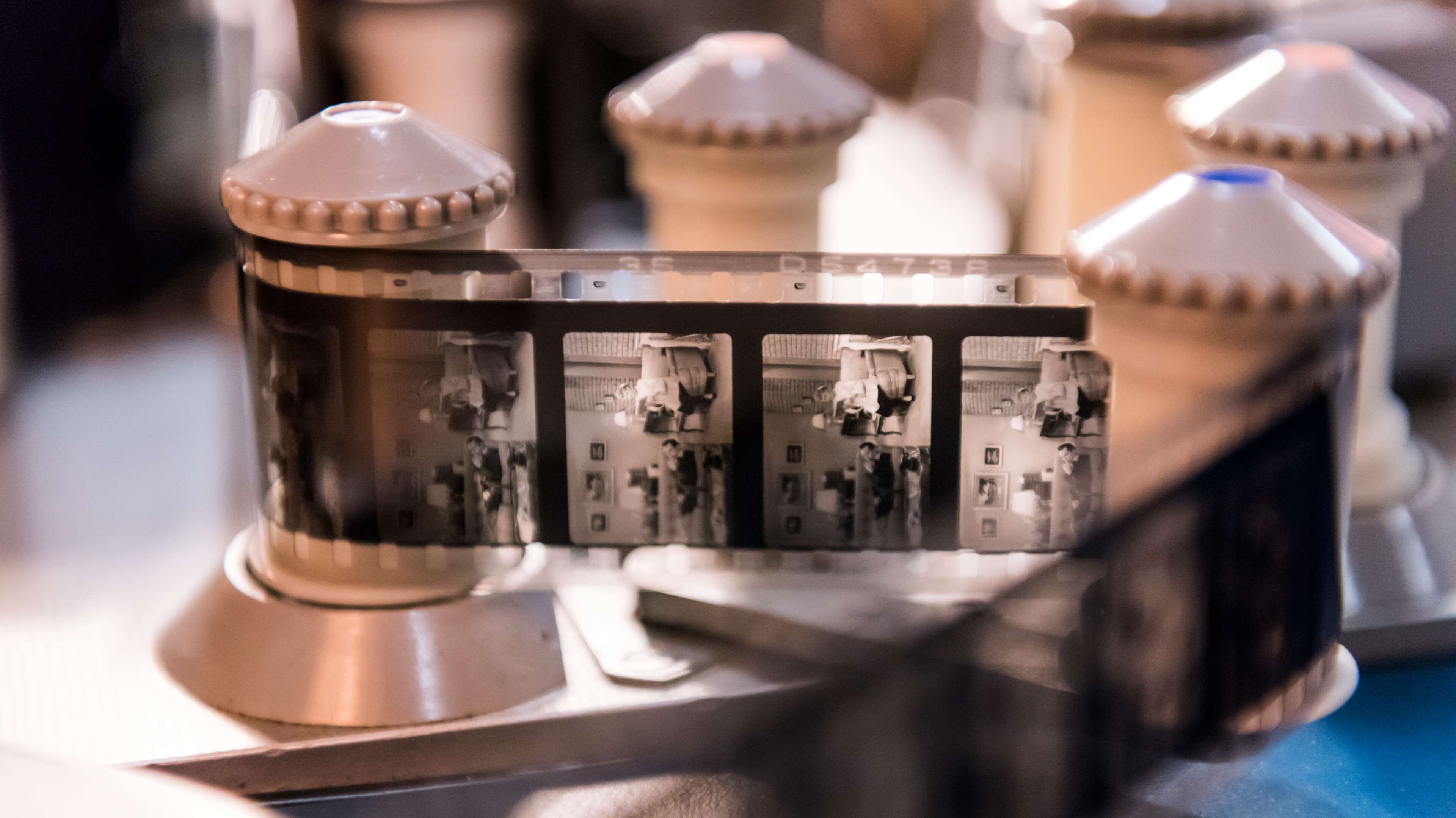 Film reel at the East Anglian Film Archive