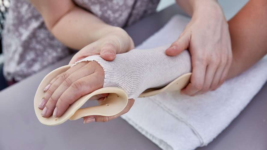 Health Sciences Students at UEA physiotherapy arm