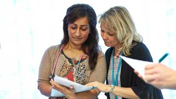 Medicine Student with Mentor