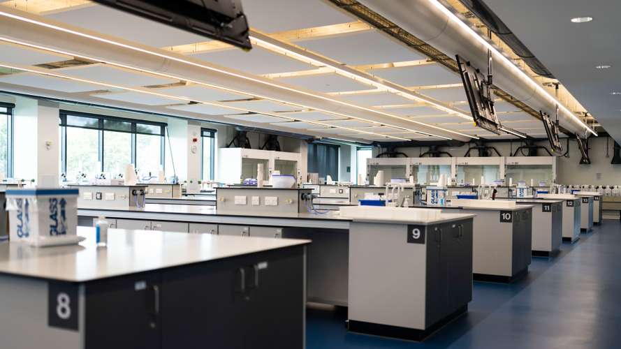 Chemistry lab at UEA - Chemistry Open Day