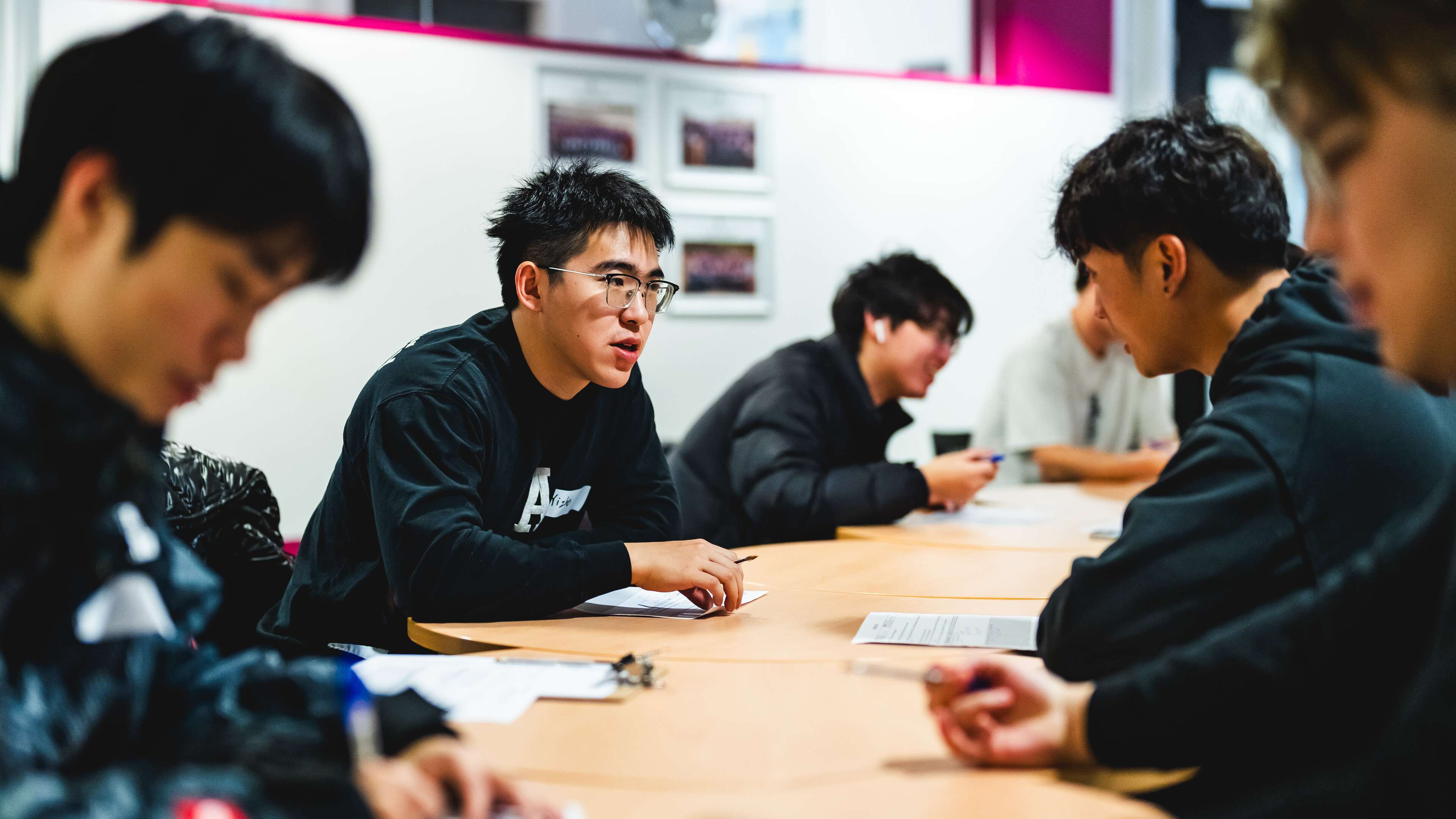 Business students at NBS Professional Skills Week