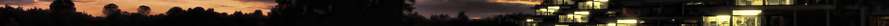 Dusk/Night time shot of the Ziggurats (Norfolk Terrace) and the SCVA - Oct 16