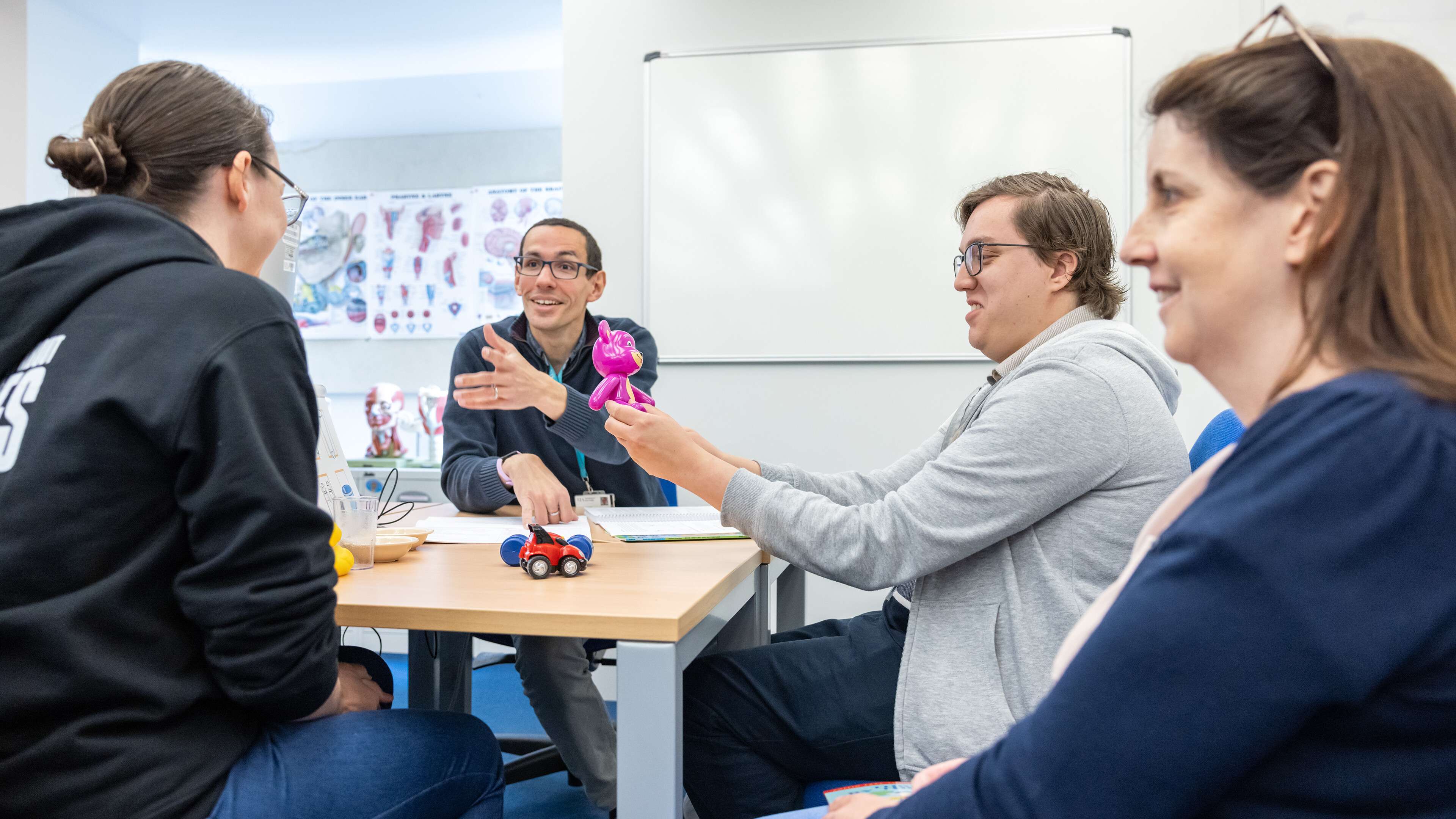 Speech and Language Therapy Students in Learning Session