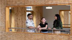 Students in the Enterprise Centre