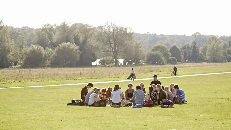 UEA students on the Broad