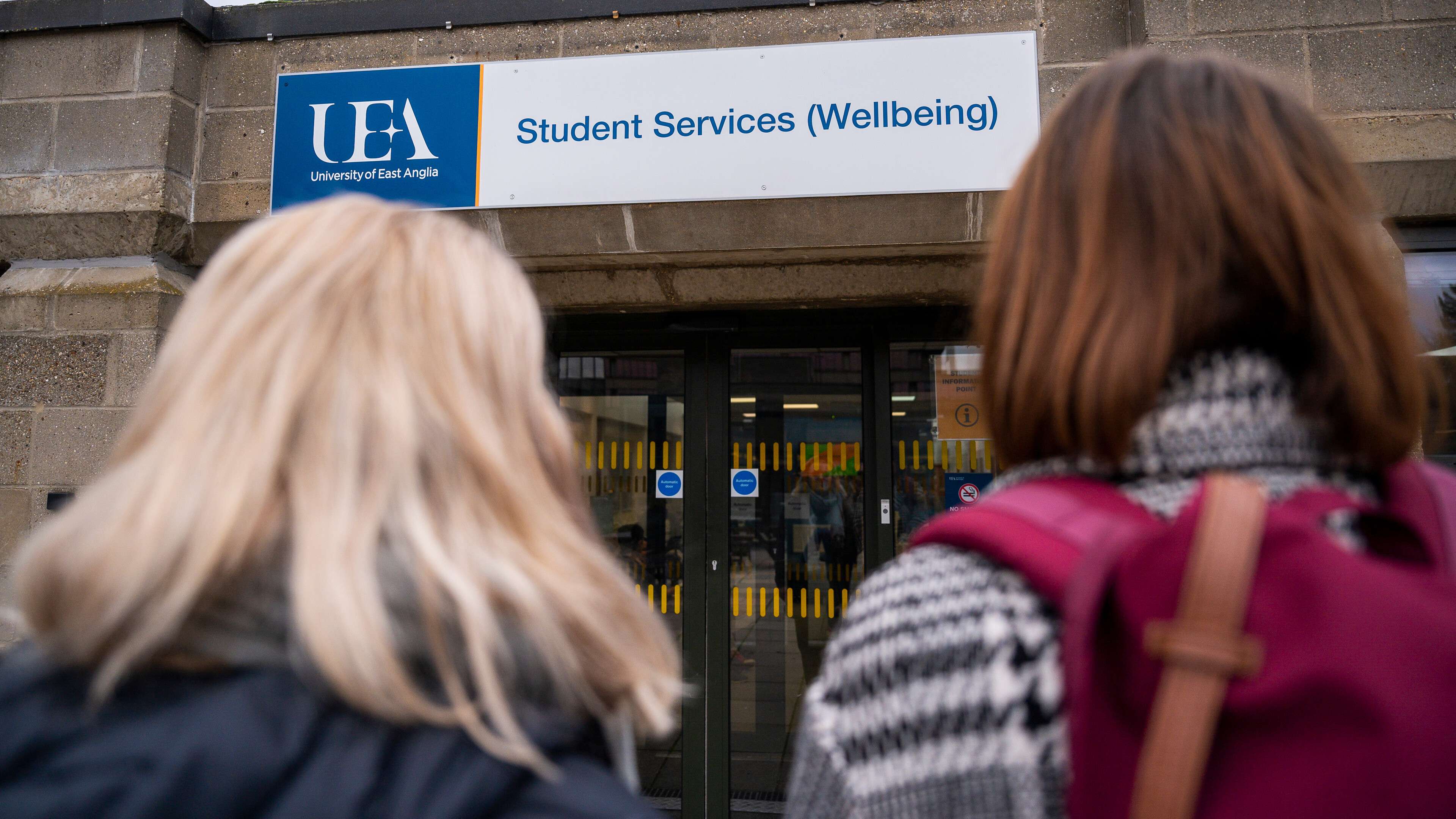 Entrance to Student Services