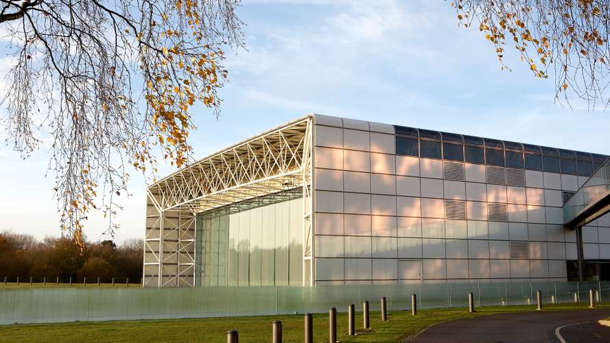 External view of the Sainsbury Centre for Visual Arts