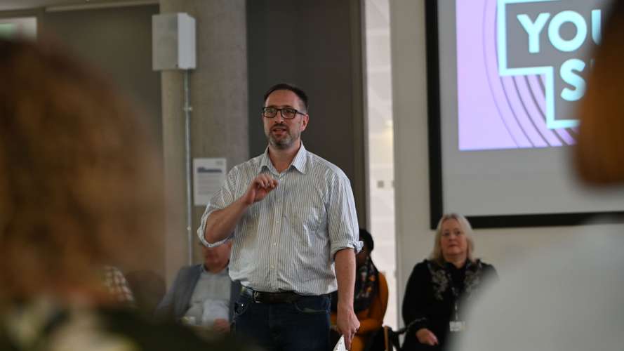 Participants at Ipswich Civic Uni Open Space Event
