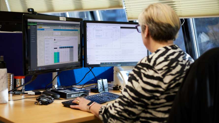 Estates Helpdesk staff
