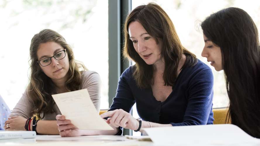 Students in a seminar
