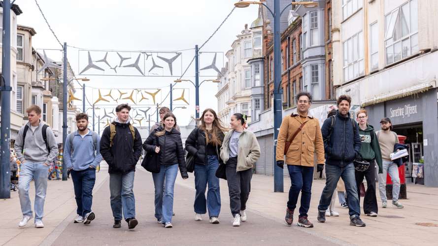 Global Development Students' Field Trip to Great Yarmouth
