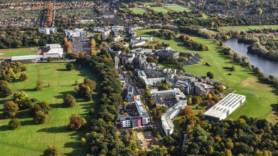 Aerial images taken of UEA