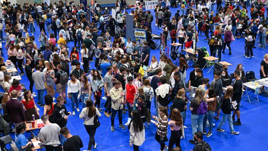 The Societies Fair During Welcome Week at UEA