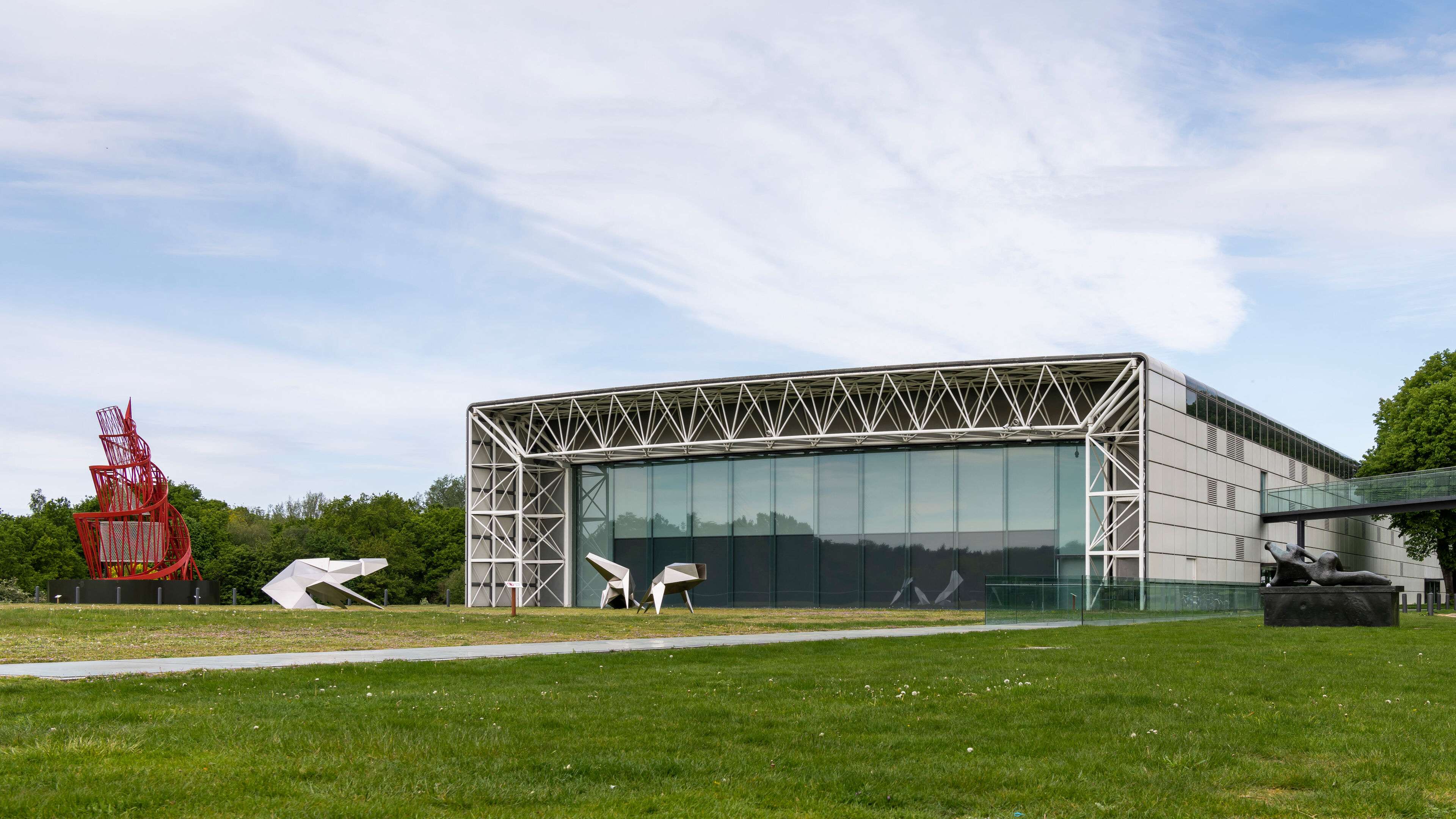 The outside of the Sainsbury's Centre