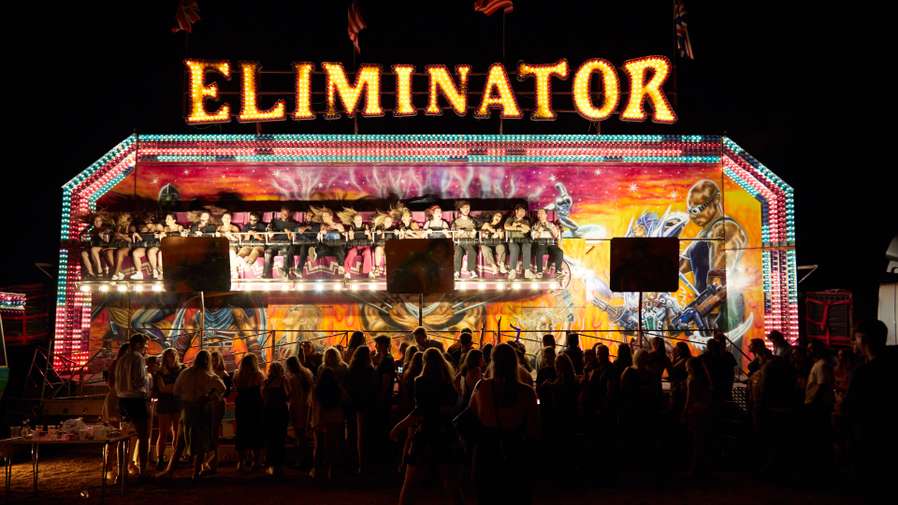 Eliminator ride at Grad Ball