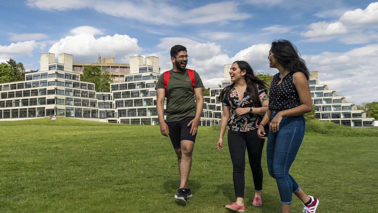 UEA Students walking