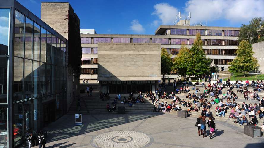 Picture of the UEA square